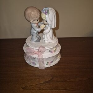 Charming Wedding Cake Topper -Precious Moments